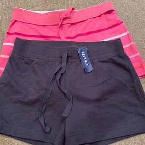 2 pack girls shorts new
